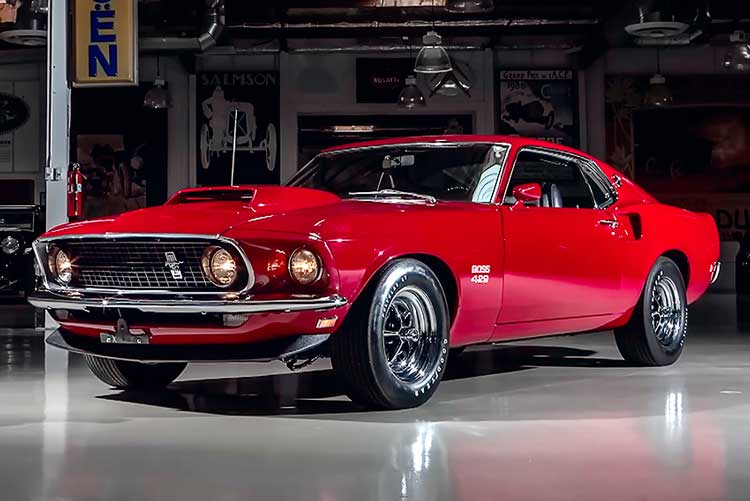 Video: Jay Leno Drives a 1969 Mustang Boss 429